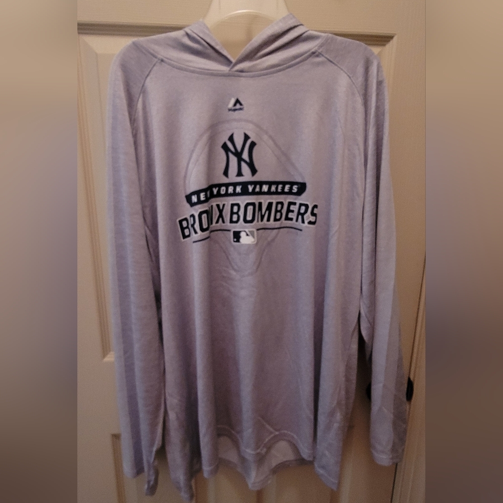 Majestic Authentic Gray Shirt